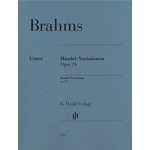 BRAHMS HANDEL-VARIATIONEN OP.24  PER PIANOFORTE