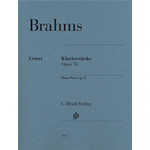 BRAHMS  KLAVIERSTUCKE OP.76 PER PIANOFORTE