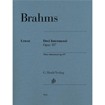 BRAHMS 3 INTERMEZZI OP.117 PER PIANOFORTE