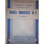 BRAHMS DANZA UNGHERESE N.5 PER PIANOFORTE