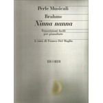 BRAHMS NINNA NANNA PER PIANOFORTE FACILE