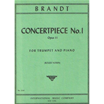 BRANDT CONCERTPIECE N.1 OP.11 PER TROMBA E PIANOFORTE