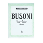 BUSONI KAMMER-FANTASIE CARMEN PER PIANOFORTE