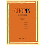 CHOPIN 24 PRELUDI OP.28 PER PIANOFORTE