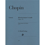 CHOPIN SONATA SI BEMOLLE OP.35  PER PIANOFORTE