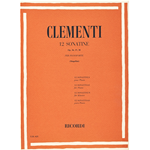 CLEMENTI 12 SONATINE OP.36,37,38 PER PIANOFORTE