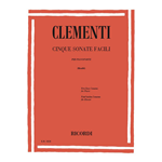 CLEMENTI 5 SONATINE FACILI PER PIANOFORTE