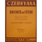 CZERNYANA 10 FASCICOLO 20 GRANDI STUDI PER PIANOFORTE