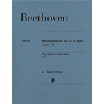 BEETHOVEN KLAVIERSONATE NR.32 C-MOLL OPUS 111