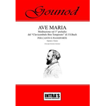 GOUNOD AVE MARIA PER PIANOFORTE