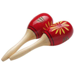 WOODEN COPPIA MARACAS IN LEGNO