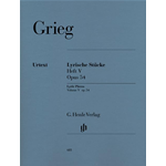 GRIEG PEZZI LIRICI OP.54 PER PIANOFORTE