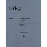 GRIEG PEZZI LIRICI OP.65 PER PIANOFORTE