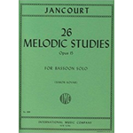 JANCOURT 26 STUDI MELOD PER FAGOTTO OP.15 