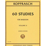 KOPPRASCH 60 STUDI PER FAGOTTO VOLUME 2