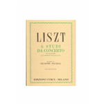 LISZT 6 STUDI DA CONCERTO PER PIANOFORTE