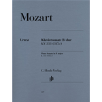 MOZART KLAVIERSONATE B-DUR KV333 (315C)