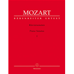 MOZART SONATE PER PIANOFORTE VOLUME 1