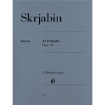 SKRIABIN 24 PRELUDES OPUS 11