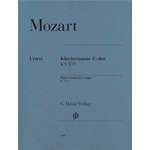 MOZART KLAVIERSONATE C-DUR KV 279