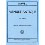 RAVEL MENUET ANTIQUE PER PIANOFORTE