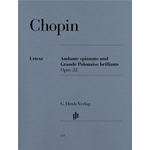 CHOPIN ANDANTE SPIANATO E GRANDE POLACCA BRILLANTE OP 22 PER PIANOFORTE