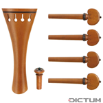 SET PIROLI CORDIERA BOTTONE BOSSO EBANO PER VIOLINO