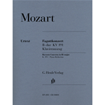 MOZART CONCERTO PER FAGOTTO E PIANOFORTE K191