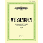 WEISSENBORN STUDI OP.8 PER FAGOTTO VOLUME 1