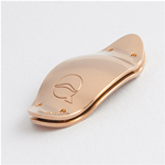 LEFREQUE SOLID SILVER GOLDPLATED ROSE 33MM