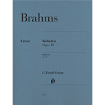BRAHMS BALLADEN OP 10 PER PIANOFORTE