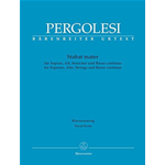 PERGOLESI STABAT MATER PER SOPRANO / CONTRALTO E BASSO CONTINUO