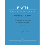 BACH CONCERTO N.IV IN LA MAGGIORE BWV 1055 PER 2 PIANOFORTI