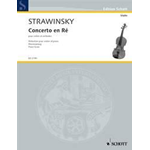STRAWINSKY CONCERTO IN RE PER VIOLINO E ORCHESTRA