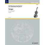 STRAWINSKY TANGO PER VIOLINO E PIANOFORTE 