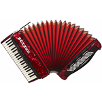 HOHNER BRAVO III FISARMONICA A 80 BASSI ROSSA