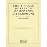 AAVV  8 SAXOPHONE PIECES BY FRENCH COMPOSERS SAX ALTO E PIANO