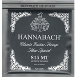 HANNABACH NERA SERIE 815 SET DI CORDE PER CHITARRA CLASSICA MEDIUM TENSION