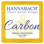 HANNABACH CARBON 3 CORDA SOL TENSIONE MEDIUM / HIGT PER CHITARRA CLASSICA