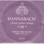 HANNABACH VIOLA CORDA IN NYLON 3 SOL TENSIONE MEDIUM/HIGH PER CHITARRA CLASSICA 