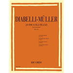 DIABELLI-MULLER 20 PICCOLI PEZZI PER PIANOFORTE
