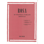 ROSA 20 SOLFEGGI PARLATI DIFFICILI