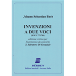 BACH INVENZIONI A DUE VOCI PER FISARMONICA