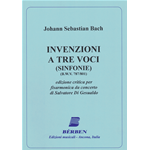 BACH INVENZIONI A TRE VOCI PER FISARMONICA