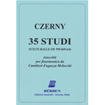 CZERNY 35 STUDI SCELTI DALLE OP. 599-849-636 TRASCRITTI PER FISARMONICA DA CAMBIERI-FUGAZZA-MELOCCHI