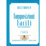 BEETHOVEN COMPOSIZIONI FACILI PER PIANOFORTE 