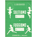 BECUCCI FUGGIAMO PER PIANOFORTE