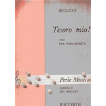 BECUCCI TESORO MIO TRASCRIZIONE FACILE DI CHIESA E DEL MAGLIO PER PIANOFORTE