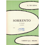 DE SENA SORRENTO TARANTELLA PER PIANOFORTE