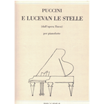 PUCCINI E LUCEVAN LE STELLE (DALL'OPERA TOSCA) PER PIANOFORTE